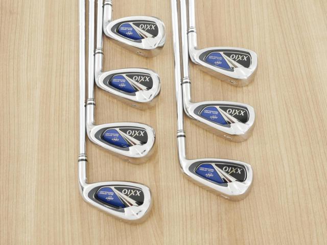 Iron set : XXIO : ชุดเหล็ก XXIO 8 (ใบใหญ่ ตีง่าย ไกล) มีเหล็ก 4-Pw (7 ชิ้น) ก้านเหล็ก NS Pro Modus 105 Flex S