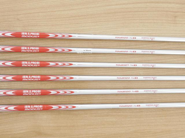 Iron set : Mizuno : ชุดเหล็ก Mizuno JPX 923 Forged (ออกปี 2023 ตัวท๊อป นุ่ม แน่น) มีเหล็ก 6-Pw,Gw (6 ชิ้น) ก้านเหล็ก NS Pro Modus 120 Flex S