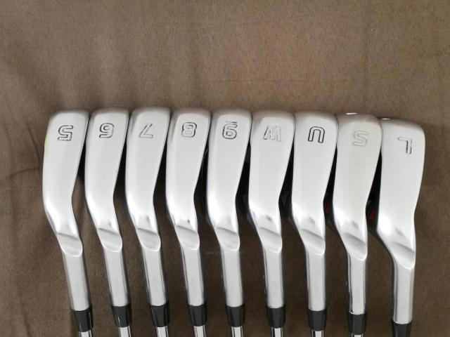 Iron set : Ping : ชุดเหล็ก Ping G410 (รุ่นปี 2019 Japan Spec. ใบใหญ่ ง่าย ไกล) มีเหล็ก 5-Pw,Aw,Sw,Lw (9 ชิ้น) ก้านเหล็ก NS Pro Modus 105 Flex S