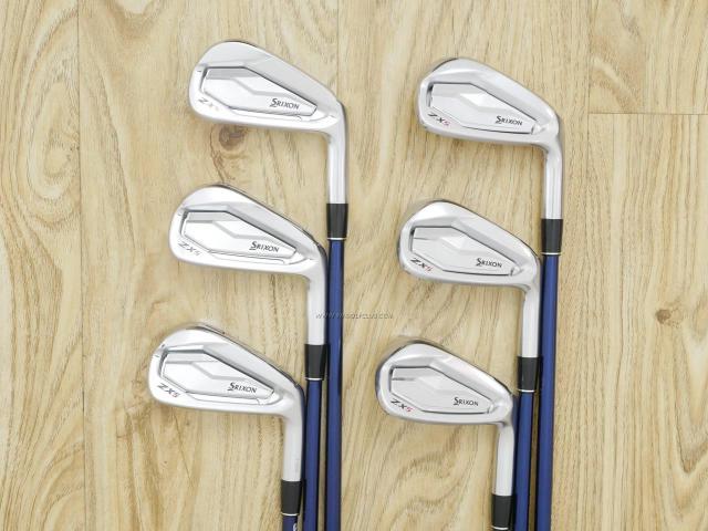 Iron set : Other Brand : ชุดเหล็ก Srixon ZX5 Forged (รุ่นใหม่ ปี 2021) มีเหล็ก 5-Pw (6 ชิ้น) ก้านกราไฟต์ Mitsubishi Diamana ZX 60 Flex R