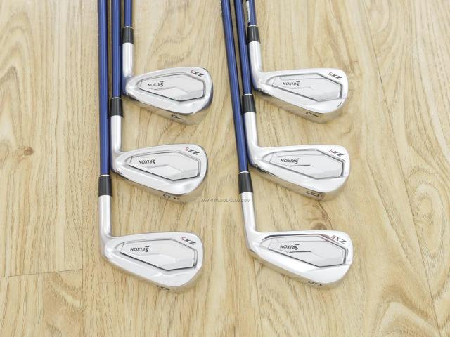 Iron set : Other Brand : ชุดเหล็ก Srixon ZX5 Forged (รุ่นใหม่ ปี 2021) มีเหล็ก 5-Pw (6 ชิ้น) ก้านกราไฟต์ Mitsubishi Diamana ZX 60 Flex R