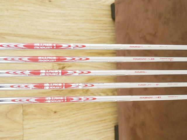Iron set : Taylormade : ชุดเหล็ก Taylormade M4 (รุ่นปี 2018 Japan Spec) มีเหล็ก 6-Pw (5 ชิ้น) ก้านเหล็ก NS Pro Modus 120 Flex S