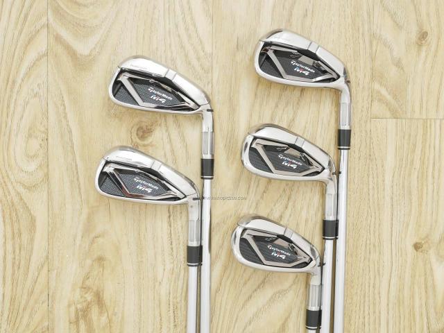 Iron set : Taylormade : ชุดเหล็ก Taylormade M4 (รุ่นปี 2018 Japan Spec) มีเหล็ก 6-Pw (5 ชิ้น) ก้านเหล็ก NS Pro Modus 120 Flex S