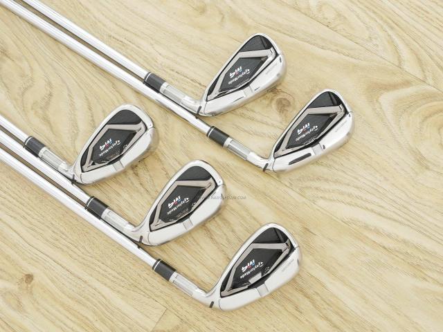 Iron set : Taylormade : ชุดเหล็ก Taylormade M4 (รุ่นปี 2018 Japan Spec) มีเหล็ก 6-Pw (5 ชิ้น) ก้านเหล็ก NS Pro Modus 120 Flex S