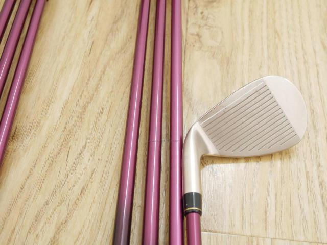 Iron set : Yonex : ชุดเหล็ก Yonex Royal DTP (ปี 2017 ท๊อปสุด ก้านดีมาก หน้าเด้ง ตีไกลสุดๆ) มีเหล็ก 7-Pw,Aw,As,Sw (7 ชิ้น) ก้านกราไฟต์ Flex R