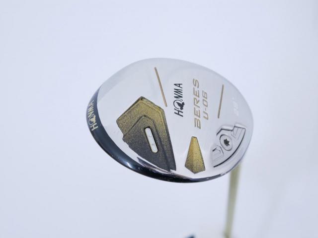 Fairway Wood : Honma : ไม้กระเทย Honma Beres U-06 (ปี 2019) Loft 28 ก้าน ARMRQ X (47) Flex R (2 ดาว)