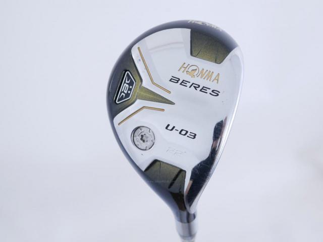 Fairway Wood : Honma : ไม้กระเทย Honma Beres U-03 (ปี 2016) Loft 22 ก้าน ARMRQ 8 (45) Flex R (2 ดาว)