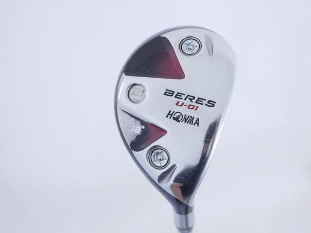 Fairway Wood : Honma : ไม้กระเทย Honma Beres U-01 Loft 18 ก้าน ARMRQ 6 (49) Flex R (2 ดาว)