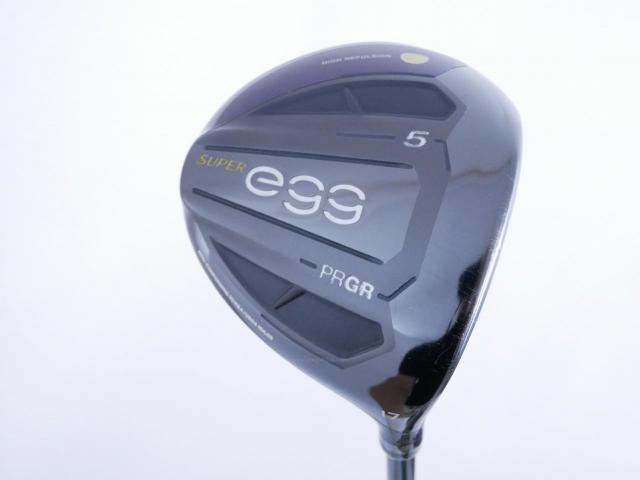 Fairway Wood : PRGR : หัวไม้ 5 PRGR Super Egg (รุ่นปี 2020 หน้าเด้งเกินกฏ COR 0.84 หายากมาก) Loft 17 ก้าน M-37 Flex R