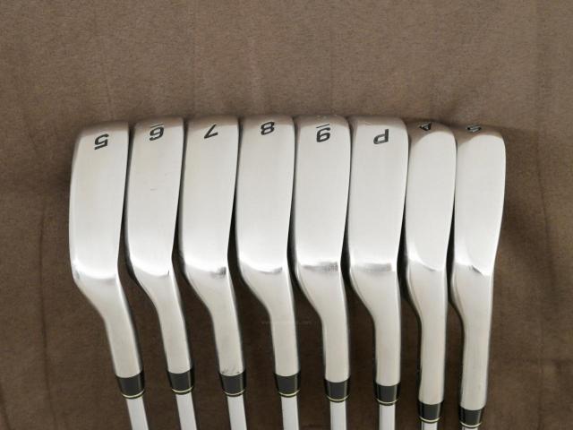 Iron set : Tsuruya : ชุดเหล็ก Tsuruya Goldenprix V7 (ตีง่าย ไกล) มีเหล็ก 5-Pw,Aw,Sw (8 ชิ้น) ก้านเหล็ก NS Pro 950 HT Flex S