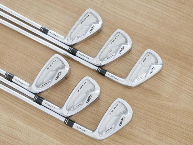 Iron set : Honma : ชุดเหล็ก Honma Tour World TW747Vx Forged (ปี 2019) มีเหล็ก 5-10 (6 ชิ้น) ก้านเหล็ก NS Pro Modus 105 Flex R