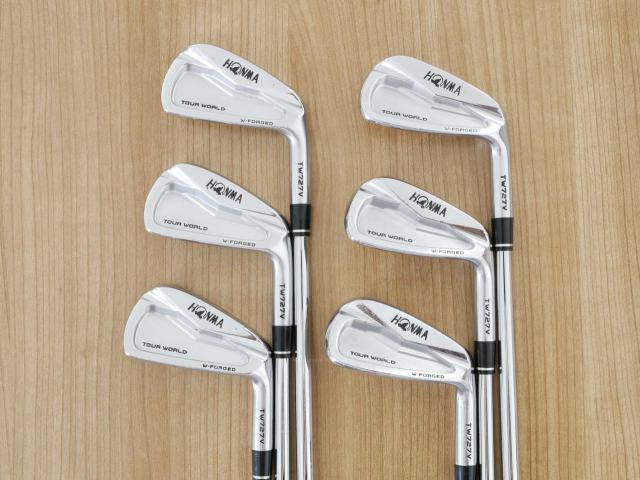 Iron set : Honma : ชุดเหล็ก Honma Tour World TW727V (Forged ออกปี 2016) มีเหล็ก 5-10 (6 ชิ้น) ก้านเหล็ก NS Pro Modus 120 Flex S