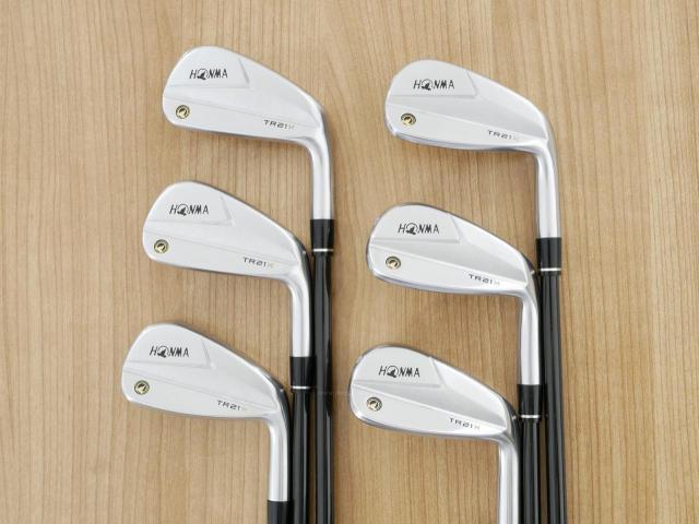 Iron set : Honma : ชุดเหล็ก Honma Tour World TR21X (ออกปี 2021 ตีง่าย ไกล) มีเหล็ก 6-11 (6 ชิ้น) ก้านกราไฟต์ Honma Vizard TR20-65 Flex S