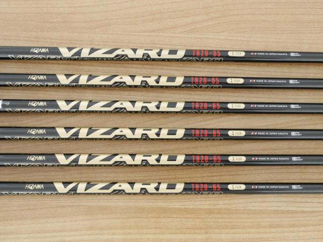 Iron set : Honma : ชุดเหล็ก Honma Tour World TR21X (ออกปี 2021 ตีง่าย ไกล) มีเหล็ก 6-11 (6 ชิ้น) ก้านกราไฟต์ Honma Vizard TR20-65 Flex S