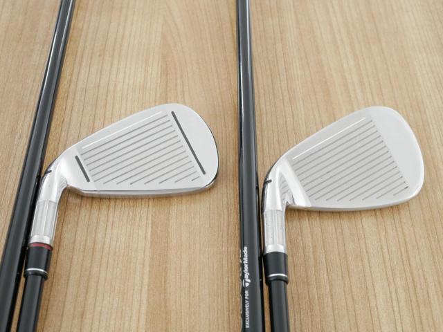 Iron set : Taylormade : ชุดเหล็ก Taylormade M4 (รุ่นปี 2018) มีเหล็ก 5-Pw (6 ชิ้น) ก้านกราไฟต์ Mitsubishi FUBUKI TM6 Flex S