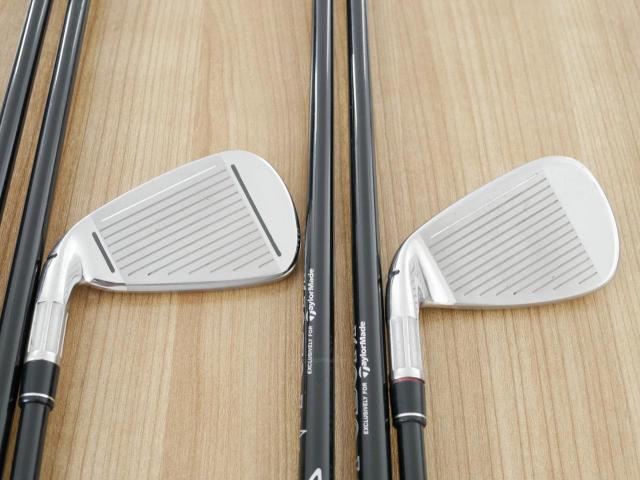 Iron set : Taylormade : ชุดเหล็ก Taylormade M4 (รุ่นปี 2018) มีเหล็ก 5-Pw (6 ชิ้น) ก้านกราไฟต์ Mitsubishi FUBUKI TM6 Flex S