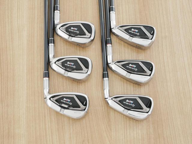 Iron set : Taylormade : ชุดเหล็ก Taylormade M4 (รุ่นปี 2018) มีเหล็ก 5-Pw (6 ชิ้น) ก้านกราไฟต์ Mitsubishi FUBUKI TM6 Flex S