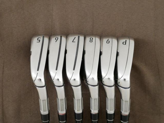 Iron set : Taylormade : ชุดเหล็ก Taylormade M4 (รุ่นปี 2018) มีเหล็ก 5-Pw (6 ชิ้น) ก้านกราไฟต์ Mitsubishi FUBUKI TM6 Flex S