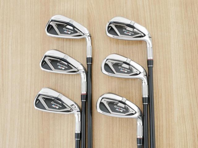 Iron set : Taylormade : ชุดเหล็ก Taylormade M4 (รุ่นปี 2018) มีเหล็ก 5-Pw (6 ชิ้น) ก้านกราไฟต์ Mitsubishi FUBUKI TM6 Flex S