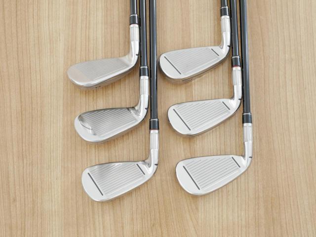 Iron set : Taylormade : ชุดเหล็ก Taylormade M4 (รุ่นปี 2018) มีเหล็ก 5-Pw (6 ชิ้น) ก้านกราไฟต์ Mitsubishi FUBUKI TM6 Flex S