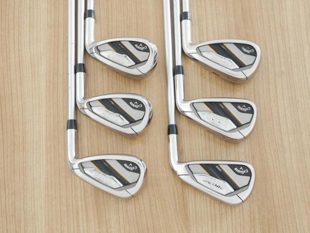 Iron set : Callaway : ชุดเหล็ก Callaway Mavrik MAX (ออกปี 2020 ตีง่าย ไกลมากๆ) มีเหล็ก 6-Pw,Aw (6 ชิ้น) ก้านกราไฟต์ Mitsubishi Diamana 40 Flex R