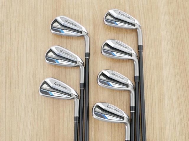 Iron set : Taylormade : ชุดเหล็ก Taylormade SpeedBlade มีเหล็ก 4-Pw (7 ชิ้น) ก้านกราไฟต์ Flex R