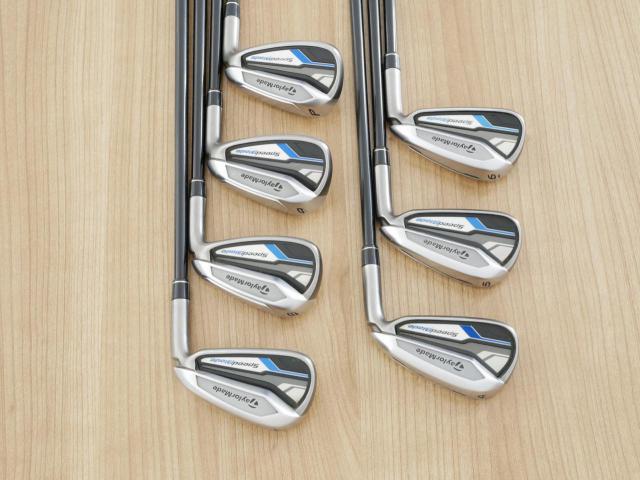 Iron set : Taylormade : ชุดเหล็ก Taylormade SpeedBlade มีเหล็ก 4-Pw (7 ชิ้น) ก้านกราไฟต์ Flex R