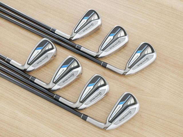 Iron set : Taylormade : ชุดเหล็ก Taylormade SpeedBlade มีเหล็ก 4-Pw (7 ชิ้น) ก้านกราไฟต์ Flex R
