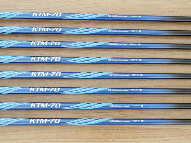 Iron set : Katana : ชุดเหล็ก Katana Sword Sniper i II (หน้าเด้ง) มีเหล็ก 5-Pw,Aw,Sw (8 ชิ้น) ก้านกราไฟต์ Flex R
