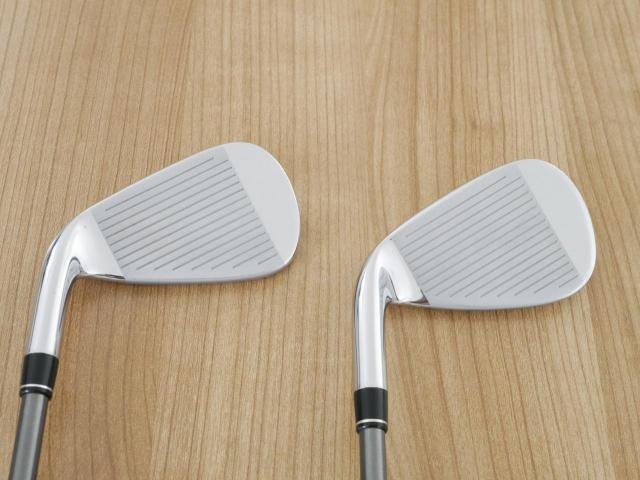 Iron set : Taylormade : ชุดเหล็ก Taylormade Gloire (รุ่นท๊อปสุด Japan Spec. ใบใหญ่ ตีง่าย ไกล) มีเหล็ก 6-Pw,Aw,Sw (7 ชิ้น) ก้านกราไฟต์ Flex R