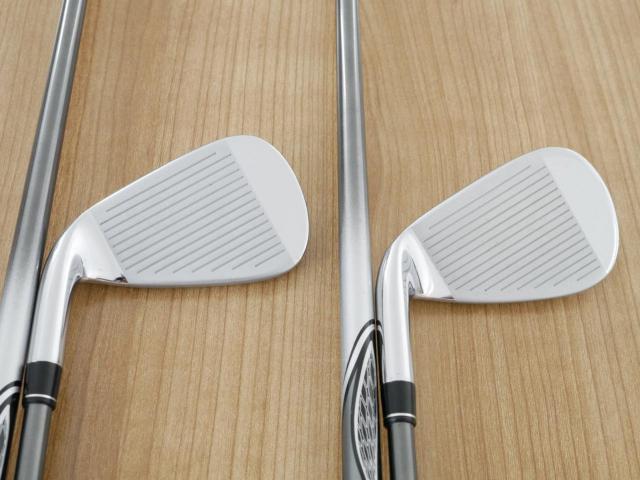 Iron set : Taylormade : ชุดเหล็ก Taylormade Gloire (รุ่นท๊อปสุด Japan Spec. ใบใหญ่ ตีง่าย ไกล) มีเหล็ก 6-Pw,Aw,Sw (7 ชิ้น) ก้านกราไฟต์ Flex R
