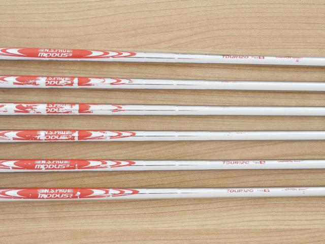 Iron set : Daiwa : ชุดเหล็ก Daiwa OnOff (ออกปี 2015 ใบใหญ่ ตีง่าย ไกล) มีเหล็ก 5-Pw (6 ชิ้น) ก้านเหล็ก NS Pro Modus 120 Flex S
