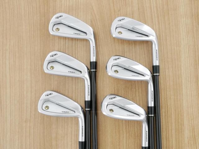 Iron set : Honma : ชุดเหล็ก Honma Tour World TR20P (ออกปี 2020) มีเหล็ก 6-11 (6 ชิ้น) ก้านกราไฟต์ Honma Vizard TR20-65 Flex R
