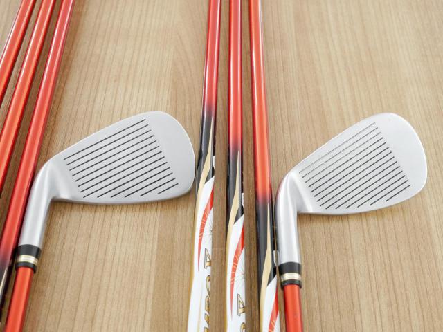 Iron set : Honma : ชุดเหล็ก Honma Beres IS-06 Forged (ปี 2019) มีเหล็ก 6-11,Aw,Sw (8 ชิ้น เทียบเท่า 5-Pw,Aw,Sw) ก้าน ARMRQ X (60) Flex SR (2 ดาว)