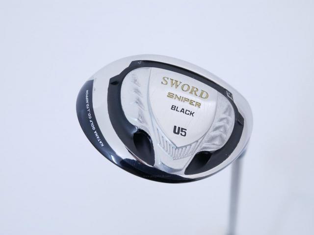 Fairway Wood : Katana : ไม้กระเทย Katana Sword Sniper Black Loft 22 ก้าน Fujikura Speeder 556 Flex SR