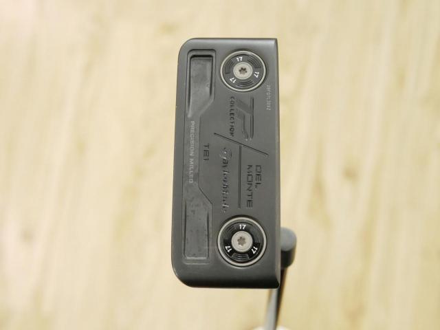 Putter : All : พัตเตอร์ Taylormade TRUSS Hydro Blast DEL MONTE TB1 Black (ปี 2021) ยาว 32 นิ้ว