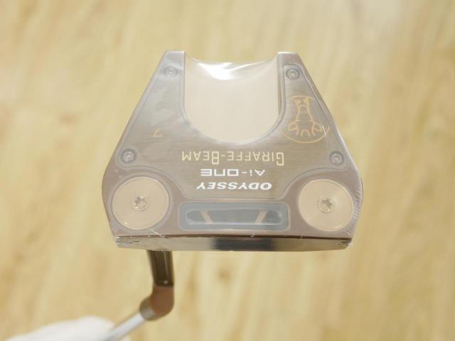 Putter : All : **ของใหม่ ยังไม่แกะพลาสติก** พัตเตอร์ Odyssey Ai-ONE GIRAFFE-BEAM 7 (รุ่นล่าสุด ออกปี 2025) ก้าน Stroke LAB SL 90 ยาว 32 นิ้ว