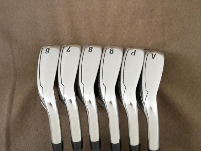 Iron set : Callaway : ชุดเหล็ก Callaway XR (ใบใหญ่ ตีง่ายมาก) มีเหล็ก 6-Pw,Aw (6 ชิ้น) ก้านกราไฟต์ Project X 4.5 Flex A