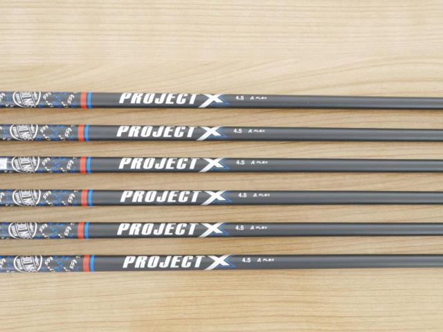Iron set : Callaway : ชุดเหล็ก Callaway XR (ใบใหญ่ ตีง่ายมาก) มีเหล็ก 6-Pw,Aw (6 ชิ้น) ก้านกราไฟต์ Project X 4.5 Flex A