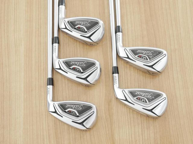 Iron set : Titleist : ชุดเหล็ก Titleist VG3 Type D Forged (รุ่นปี 2019 Japan Spec. ตีง่ายและไกลที่สุดของ Titleist) มีเหล็ก 6-Pw (5 ชิ้น) ก้านกราไฟต์ Mitsubishi VGI Flex S