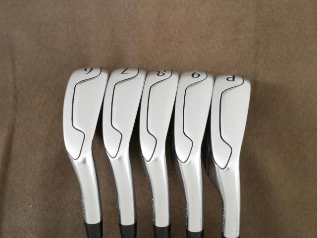 Iron set : Titleist : ชุดเหล็ก Titleist VG3 Type D Forged (รุ่นปี 2019 Japan Spec. ตีง่ายและไกลที่สุดของ Titleist) มีเหล็ก 6-Pw (5 ชิ้น) ก้านกราไฟต์ Mitsubishi VGI Flex S