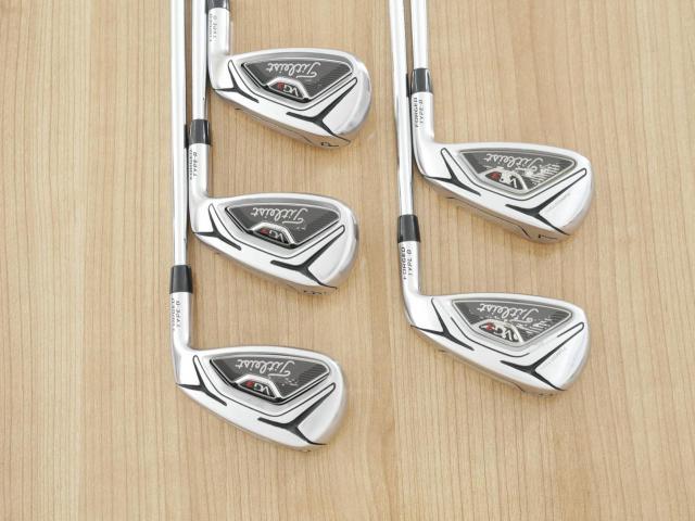 Iron set : Titleist : ชุดเหล็ก Titleist VG3 Type D Forged (รุ่นปี 2019 Japan Spec. ตีง่ายและไกลที่สุดของ Titleist) มีเหล็ก 6-Pw (5 ชิ้น) ก้านเหล็ก NS Pro Zelos 8 Flex S