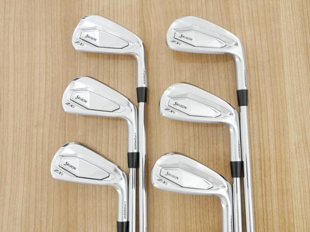 Iron set : Other Brand : ชุดเหล็ก Srixon ZXi5 i-Forged (ออกปี 2024) มีเหล็ก 5-Pw (6 ชิ้น) ก้านเหล็ก NS Pro 950 NEO DST Flex R