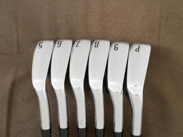 Iron set : Other Brand : ชุดเหล็ก Srixon ZXi5 i-Forged (ออกปี 2024) มีเหล็ก 5-Pw (6 ชิ้น) ก้านเหล็ก NS Pro 950 NEO DST Flex R