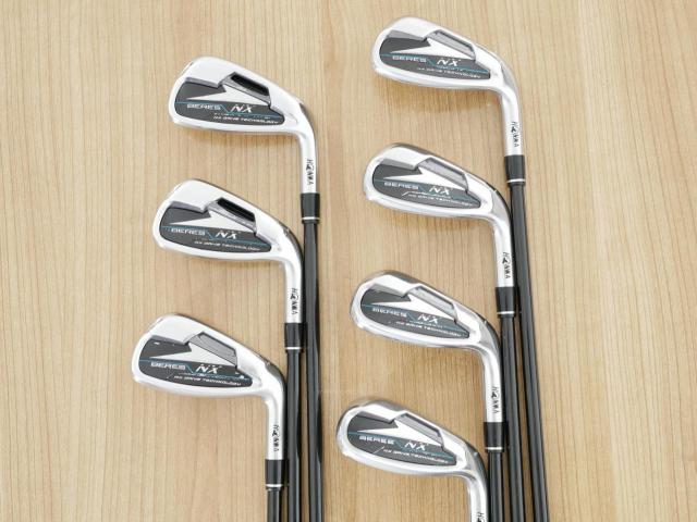 Iron set : Honma : ชุดเหล็ก Honma Beres NX (รุ่นปี 2023) มีเหล็ก 7-11,Aw,Sw (7 ชิ้น) ก้านกราไฟต์ Honma Vizard 45 Flex SR