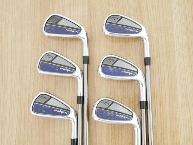 Iron set : Callaway : ชุดเหล็ก Callaway Paradym (รุ่นปี 2023 Japan Spec.) มีเหล็ก 5-Pw (6 ชิ้น) ก้านกราไฟต์ UST Mamiya RECOIL 660 F3 Flex R