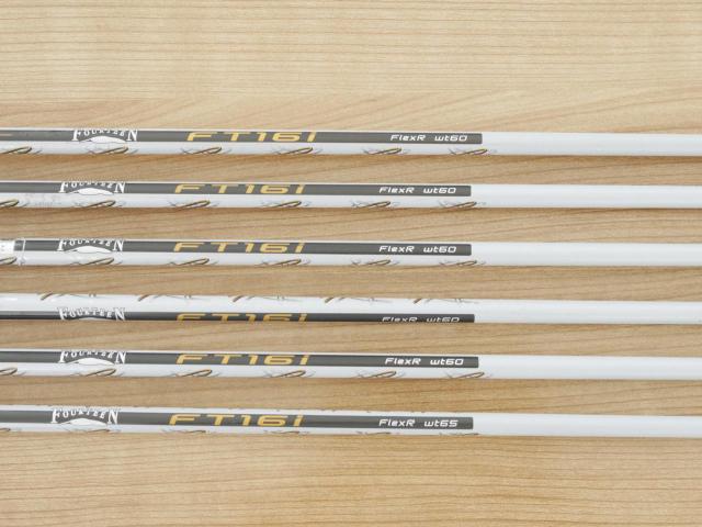 Iron set : Fourteen : ชุดเหล็ก Fourteen TC-404 (ปี 2018 ใบใหญ่ ตีไกลมาก เหล็ก 7 Loft 28) มีเหล็ก 6-Pw,Aw (6 ชิ้น) ก้านกราไฟต์ Flex R