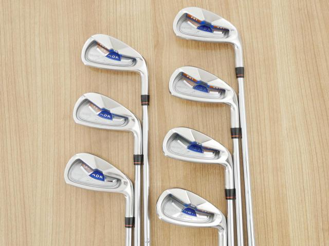 Iron set : Other Brand : ชุดเหล็ก Akira ADR (ใบใหญ่ หน้าเด้ง ไกล) มีเหล็ก 4-Pw (7 ชิ้น) ก้านเหล็ก GS95 S200