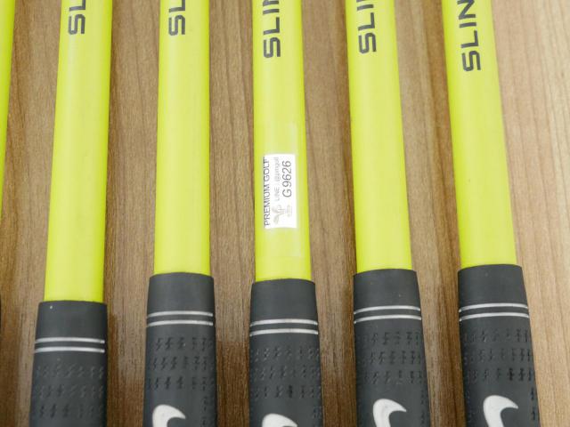 Iron set : Other Brand : ชุดเหล็ก Nike Slingshot HL (ใบใหญ่ ตีง่าย) มีเหล็ก 5-Pw (6 ชิ้น) ก้านกราไฟต์ Flex S