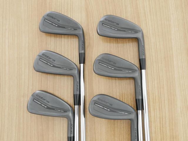 Iron set : Other Brand : ชุดเหล็ก Cobra King Forged TEC-X มีเหล็ก 5-Pw (6 ชิ้น) ก้านเหล็ก NS Pro 950 NEO Flex R